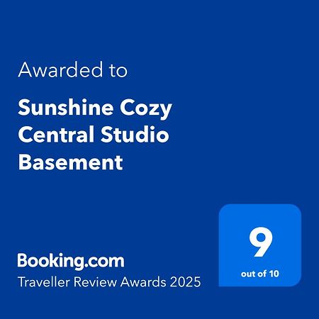 Sunshine Cozy Central Studio Basement 伊拉克利翁 外观 照片